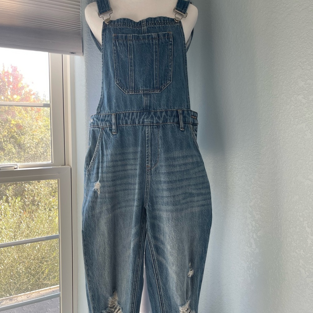 Classic Blue Denim Jean Overalls
